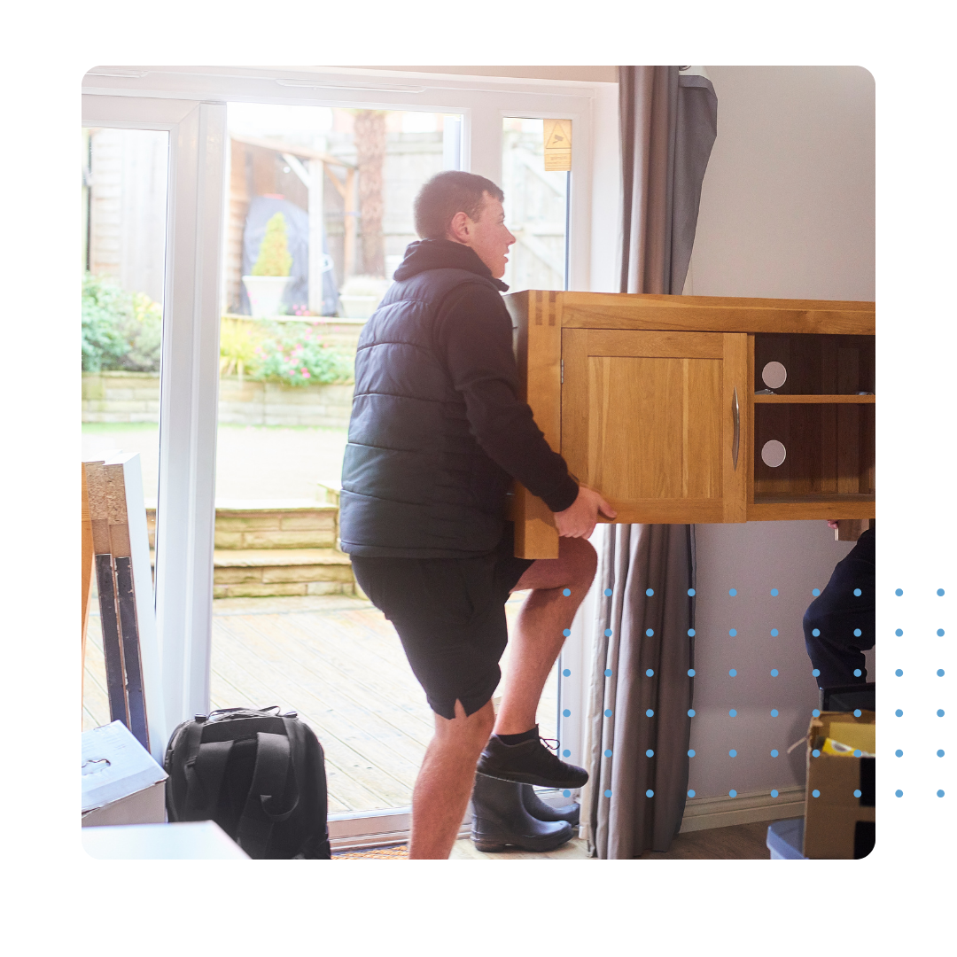 moving furniture