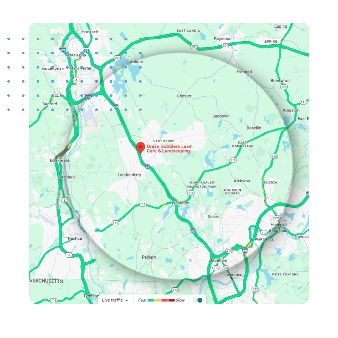 Areas we serve map